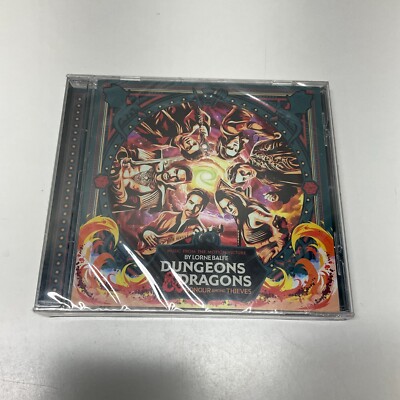 LORNE BALFE DUNGEONS & DRAGONS: HONOUR AMONG THIEVES CD SOUNDTRACK - BRAND NEW!
