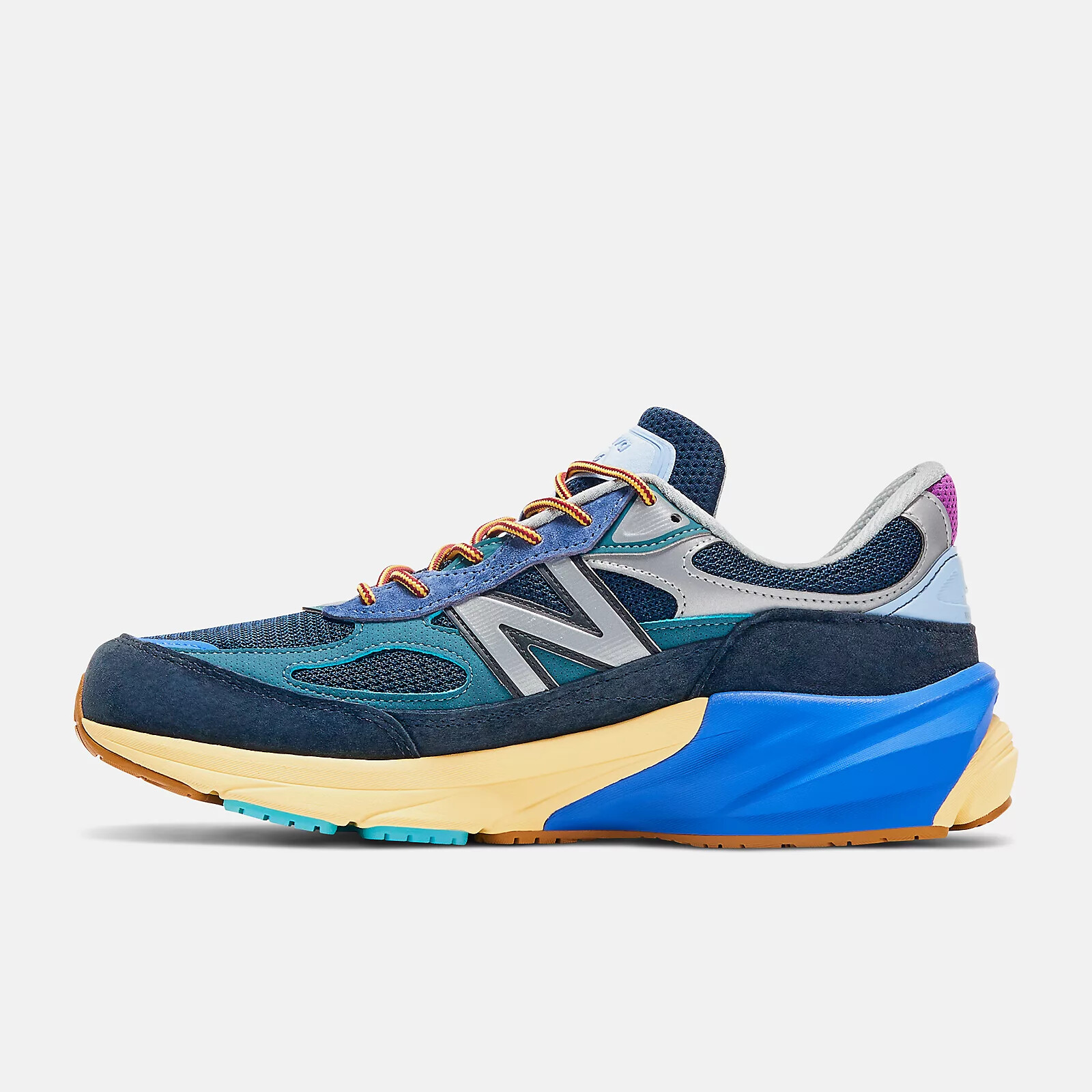 

Мужская обувь New Balance x Action Bronson 990v6 Made in USA Lapis Lazuli M990AC6, Eclipse/popcorn, New Balance 990v6