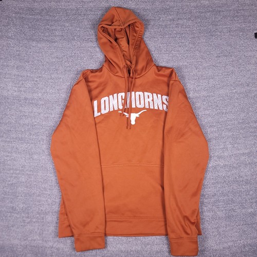Texas Longhorns Hoodie Men Large Orange Sweatshirt