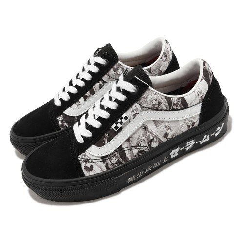 

Vans x Sailor Moon Skate Old Skool Pretty Guardian Черные Мужчины Унисекс VN0005W0BKA, Черный, Skate Old Skool