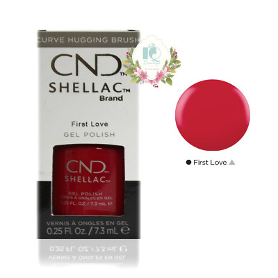 CND Shellac UV Gel Polish 0.25 oz NIB First Love