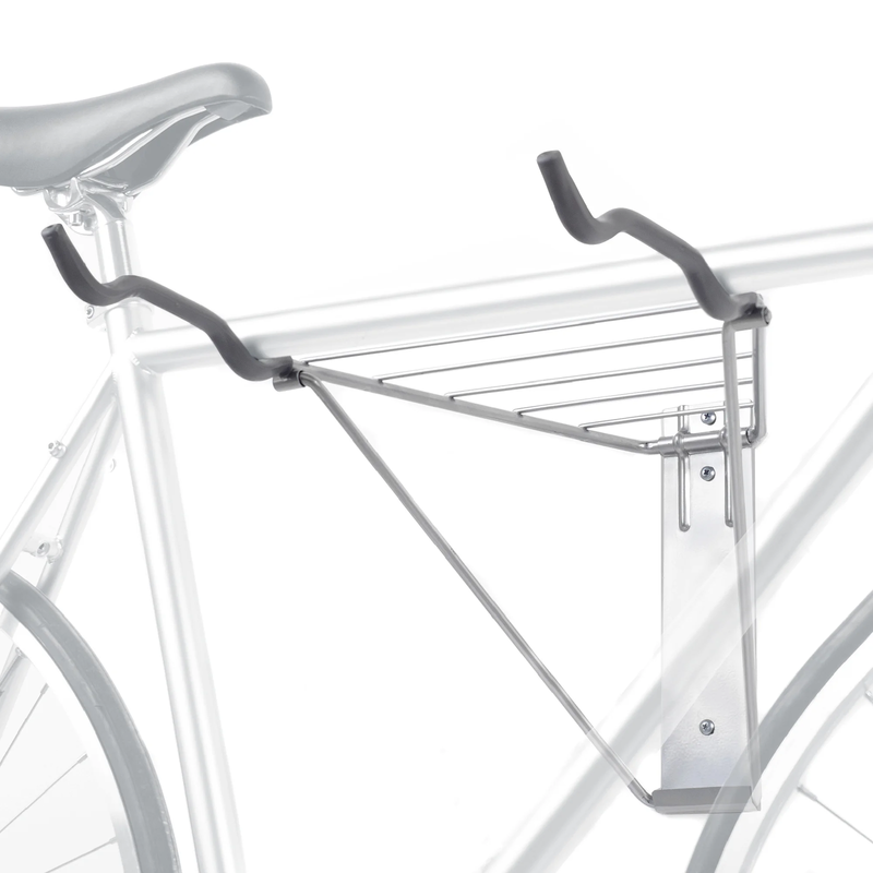 2 Bike Rack Garage - Foldable Bicycle Wall Mount