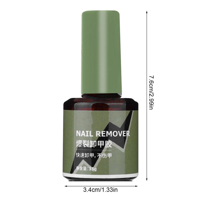 Burst Magic Remover Quickly Removes Gel Soak Off Manicure Nail Polish Cleaner