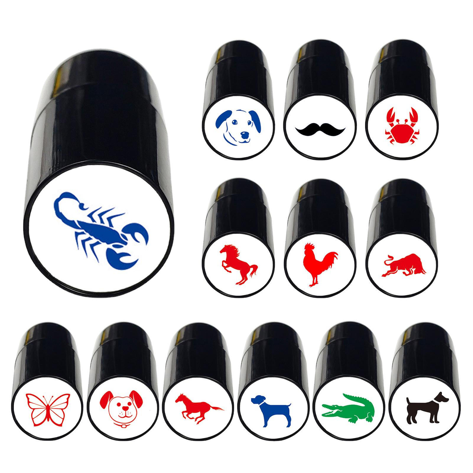 Golf Ball Stamp Waterproof Self-Inking Golf Ball Marker Photosensitive Ball Mark