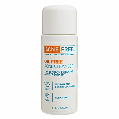 acne free oil free acne cleanser