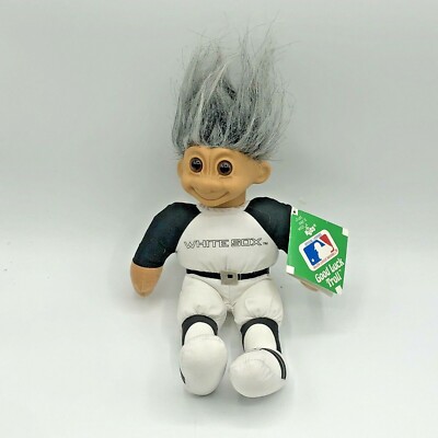 Chicago White Sox Good Luck Troll Baseball Player 11'' Russ Troll Doll Brand New