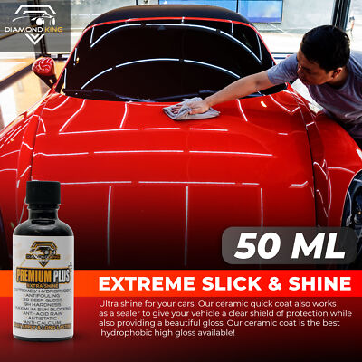 Diamond King 9H Nano Premium PLUS Ceramic Car Coating Hydrophobic High Gloss