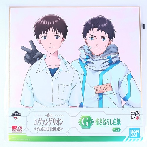 EVANGELION Acrylic Art β シンジ＆アスカ EVANGELION Acrylic