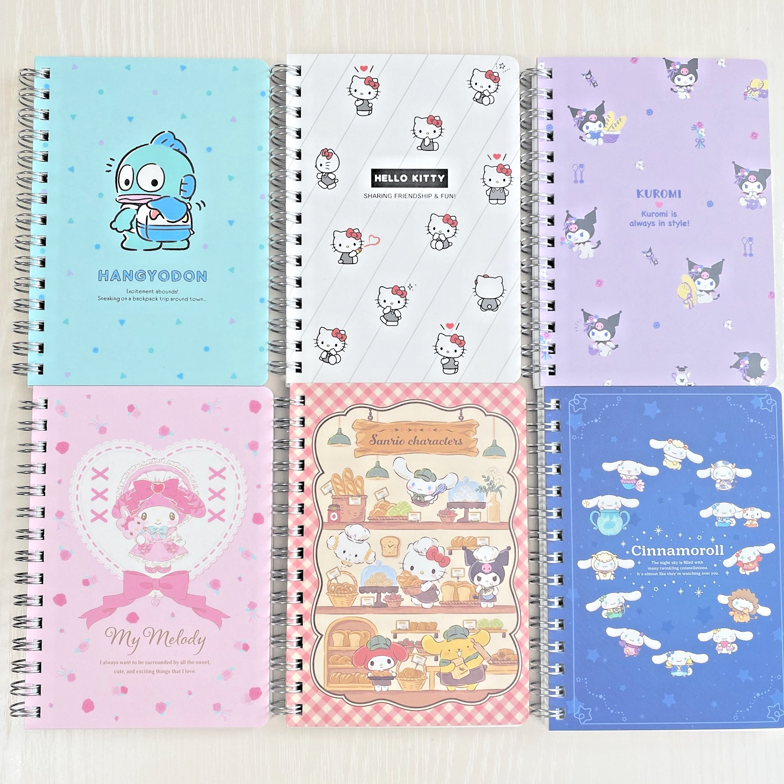 2025 Sanrio Japan Exclusive Spiral A6 Notebook – My Melody