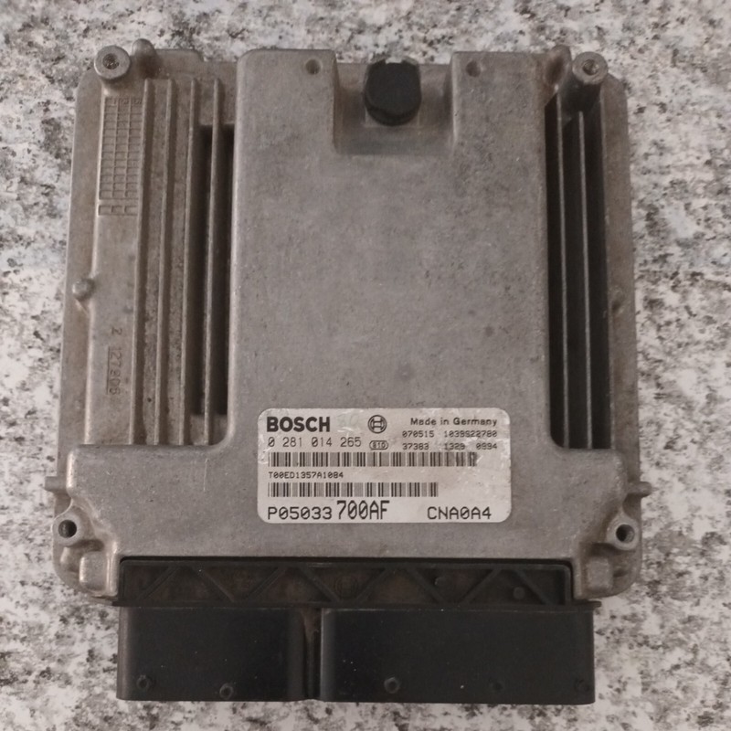 Calculateur Moteur Chrysler Dodge 2.0 Crd Bosch 0 281 014 265, 0281014265.