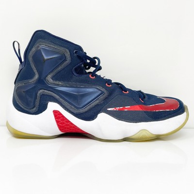 

Nike Boys LeBron 13 808709-461 Синие баскетбольные кроссовки, размер 6 лет, Синий, LeBron 13