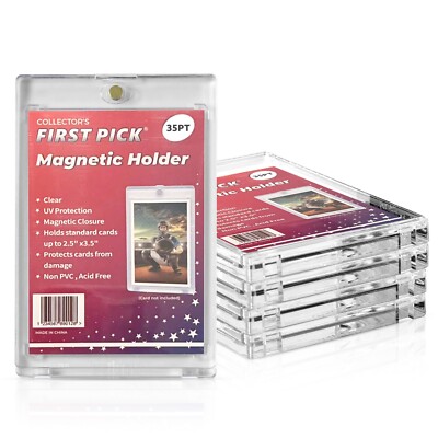 CFP 35pt Point Lot of 25- Comparable to Ultra Pro One-Touch Magnetic Card Holder