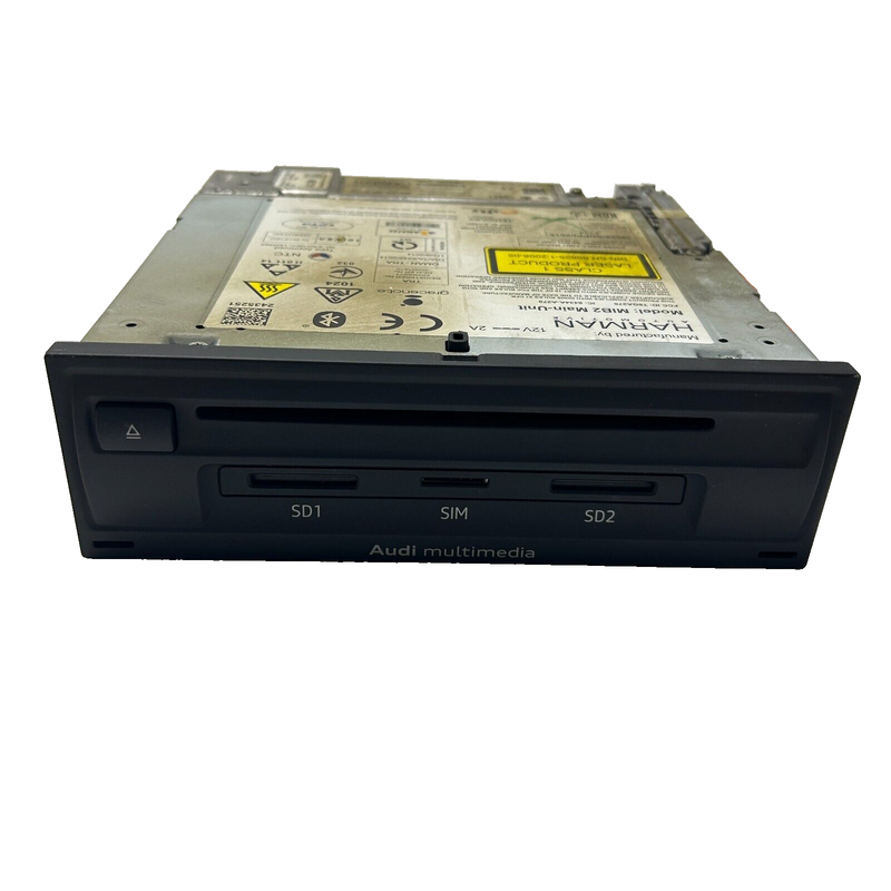 Used Audi Q7 2017-2018 Dashboard Audio Receiver Sd Card CD Disc Player Head Unit OEM