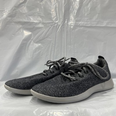 Allbirds Wool Runner Sneakers Men's 12 Gray Lace Up Classic Casual Shoes EBS1610