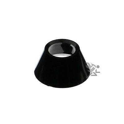 Round Reversible Black Cone Display Stands Golf Balls Eggs Spheres Qty 10
