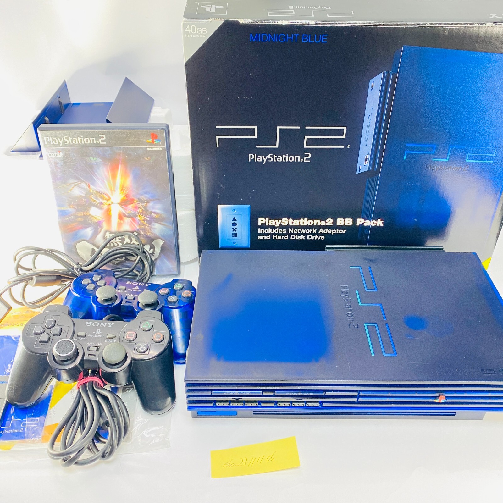 Sony PS2 / Playstation2 BB Pack SCPH-50000 Midnight Blue Sony PS2 / Playstation2 BB Pack SCPH-50000 Midnight Blue