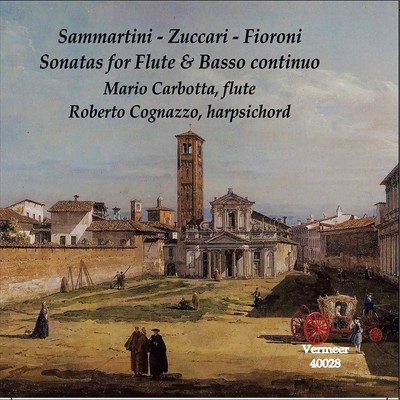 Fioroni / Carbotta / Cognazzo Sonatas for Flute & Basso (CD)