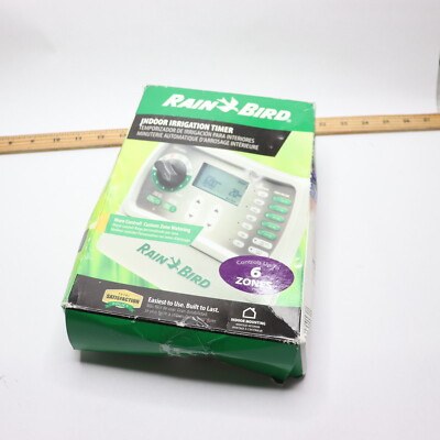 Rain Bird Simple To Set Indoor Timer 6-Zone with Power Cord SST-600IN