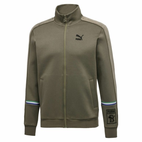 トップス PUMA x SCYE T7 Track Jacket Olive XL PUMA x SQUID GAME Men's T7 Jacket | PUMA