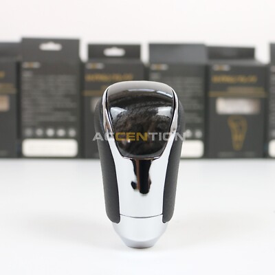 Black Gear Shift Knob For Toyota Alphard 15-19 Crown 15-19 Vellfire 15-19