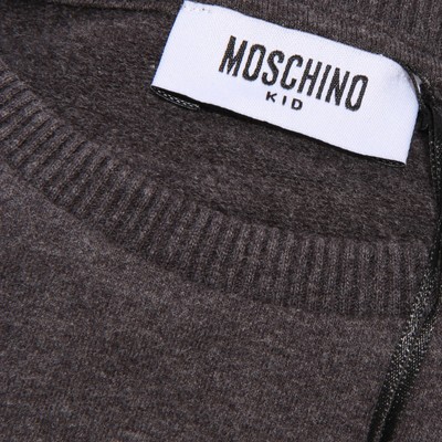 Bambini E Ragazzi Moschino 4560z Vestito In Felpa Bimba Girl Kid Teen Sweatshirt Dress Grey Abbigliamento Laaldeasanicolas Es