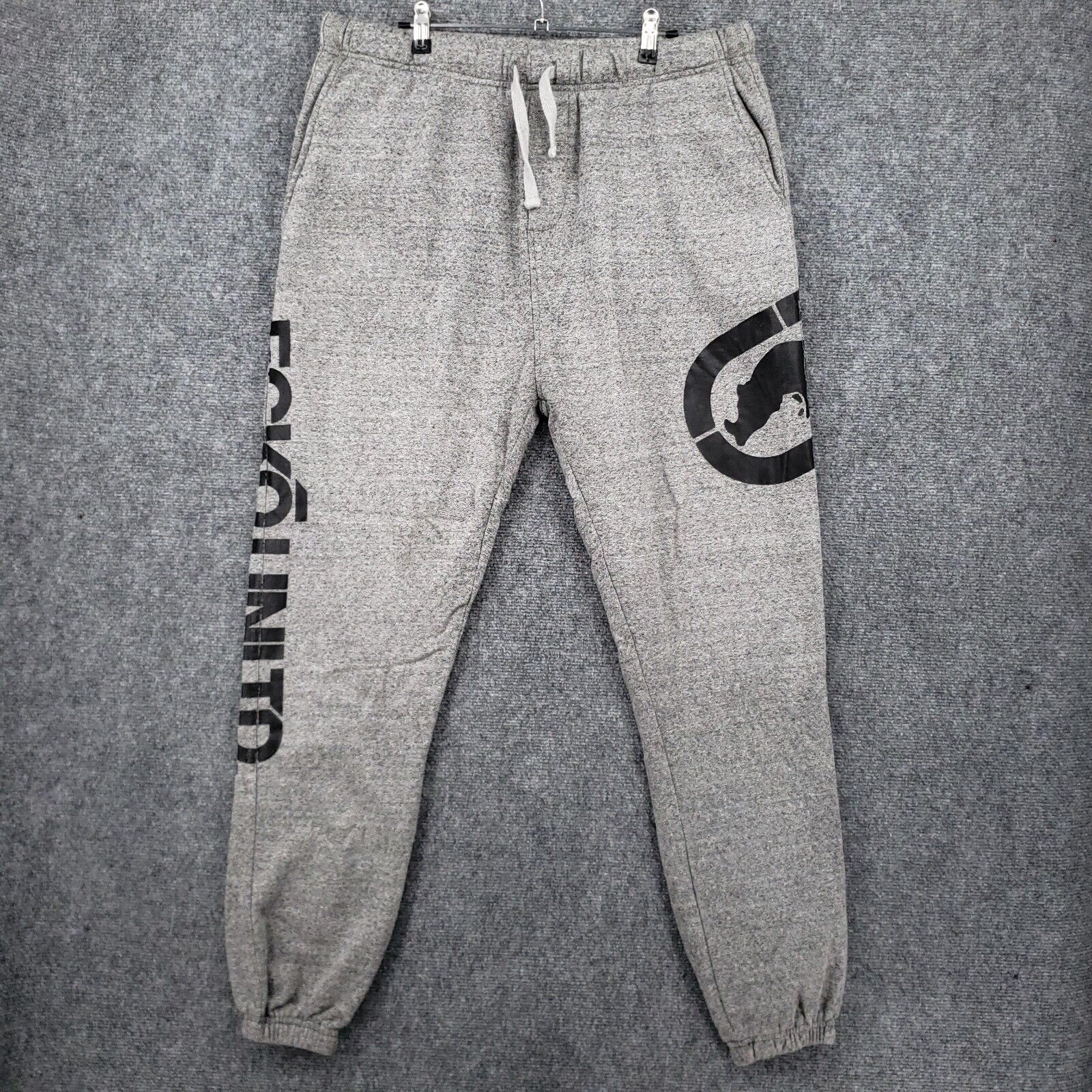 Ecko Unlimited Sweatpants Mens XL Extra Large Gray Joggers Ecko Unlimited Sweatpants Mens XL Extra Large Gray Joggers