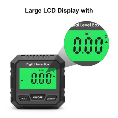 Mini 360 Degree Magnetic Spirit Level Angle Finder Gauge Tilt Measure Tool