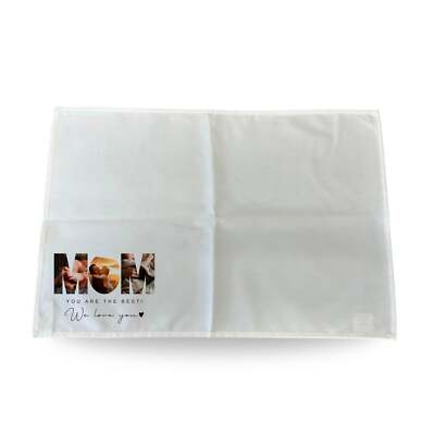 PERSONALISED Tea Towels ANY PHOTO Custom Made Polyester Mother's Day Gift Decor 