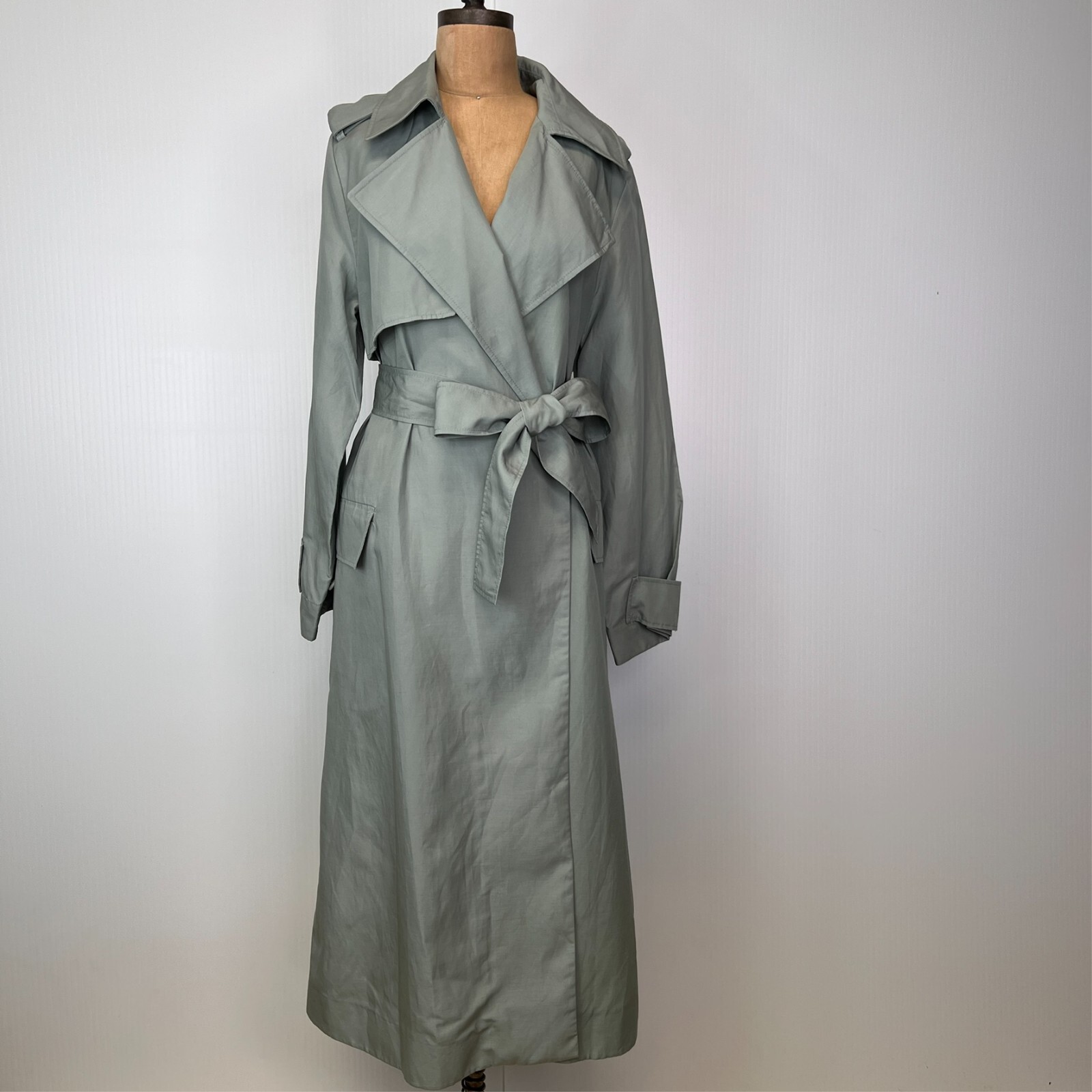タグ付き 定価5.9万円 LADY MAXI TRENCH COAT タグ付き 定価5.9 LADY MAXI TRENCH COAT