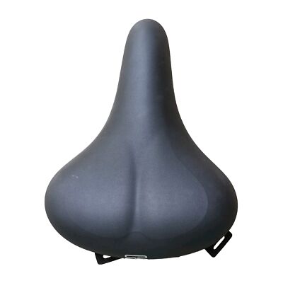 Selle Royal Bicycle Seat Saddle Comfort Bike Black Cruiser Spring Wide SR Italy