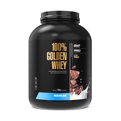 Maxler 100% Golden Whey Protein - 22g Protein per Serving - Premium Whey Prot...
