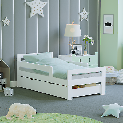 Childrens white cheap bed frame