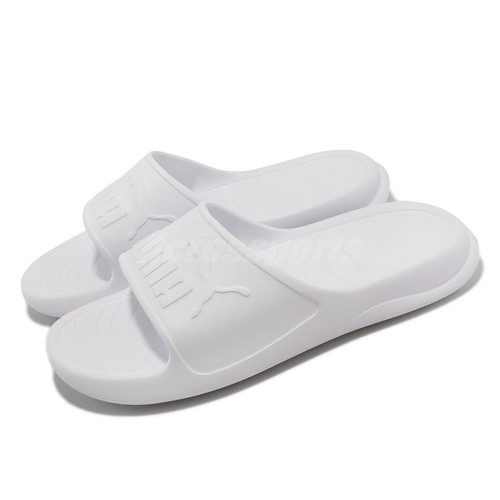 

Puma Popcat 20 Injex Triple White Men Unisex Slip On Sandals Тапочки 389081-01, Белый, Popcat 20 Injex