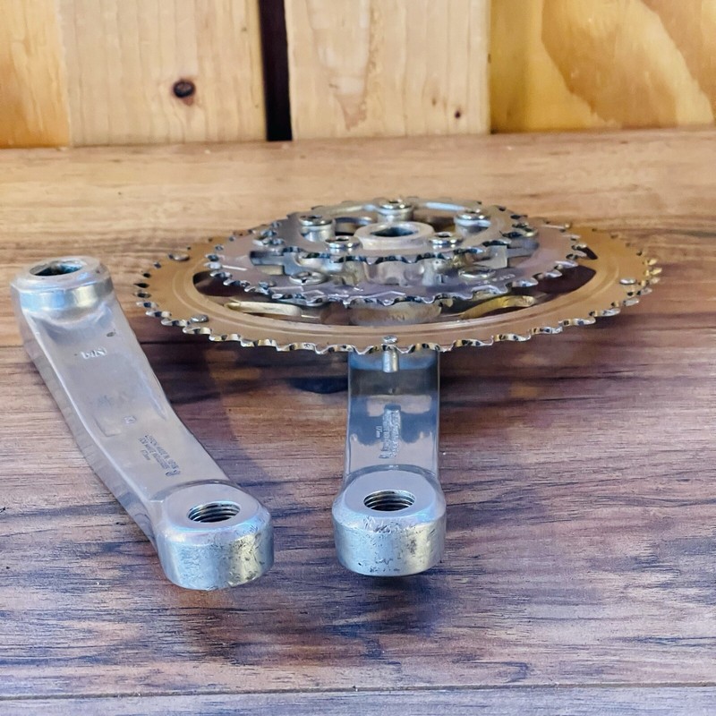 Vintage White Industries 175 Square Taper Triple MTB Crankset 44 / 32 / 22