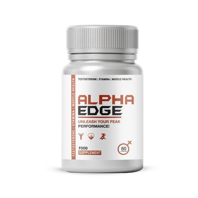 Alpha Edge Male Supplement– Advanced Vitality & Energy Formula (60 Capsules)