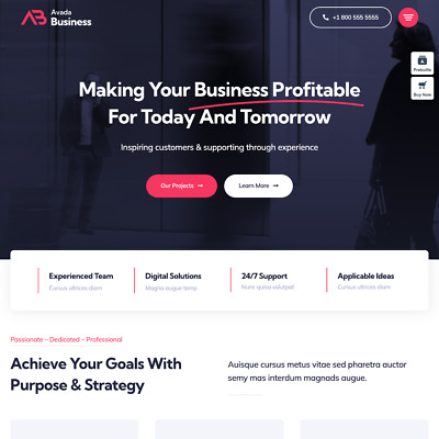 Business Website Design with Free VPS Web Hosting and Installation