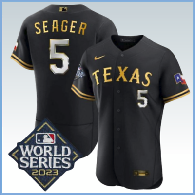 Black texas best sale rangers jersey