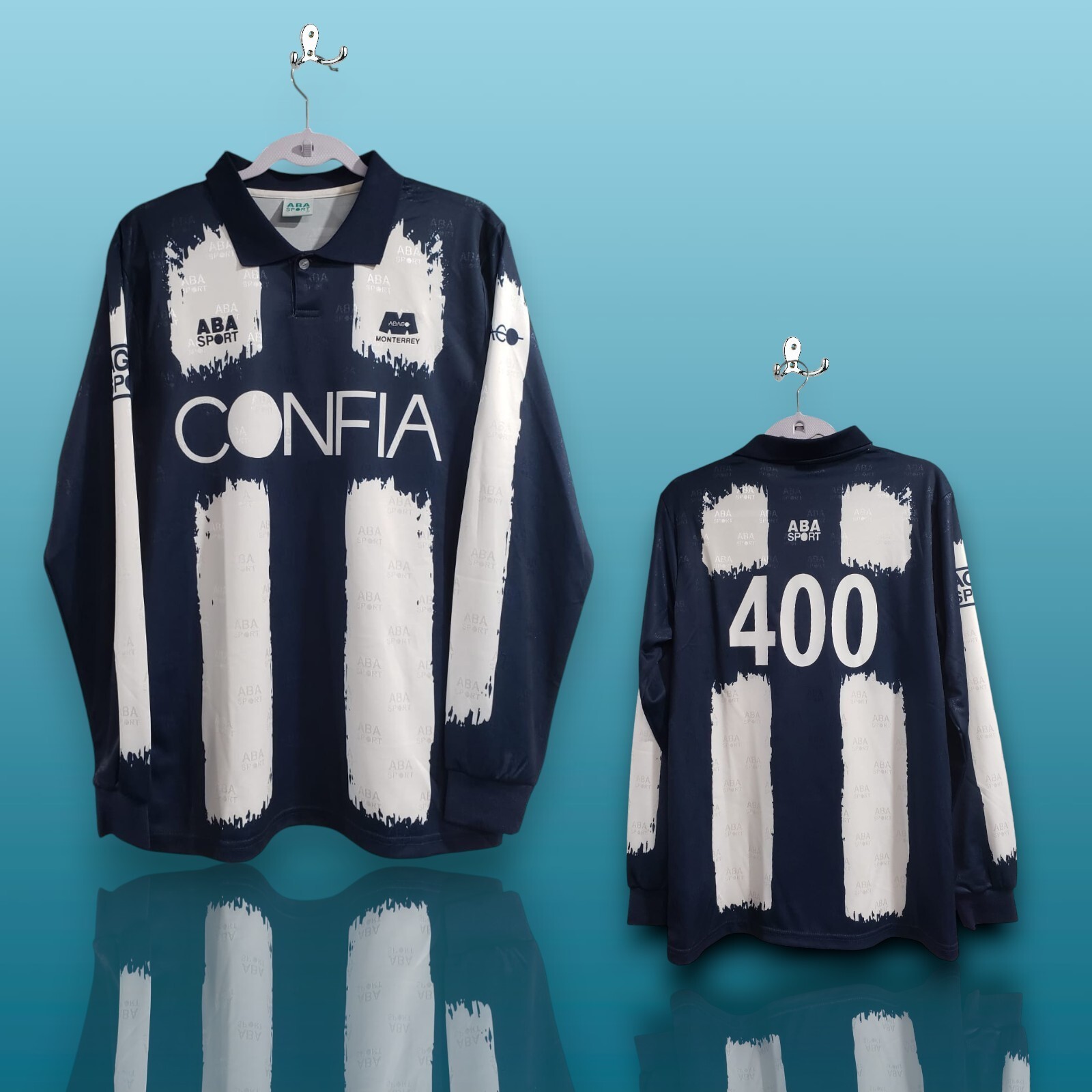ウェア Monterrey 1994 1995 Rayados de Monterrey Away 94/95 - ARRELLANO #400 - AbaSport