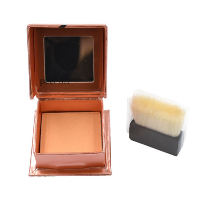 Benefit Dandelion Twinkle Highlighter Nude-Pink Powder Mini with Brush  0.05 oz