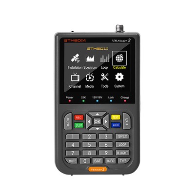 GTMEDIA V8 3.5'' LCD Satellite Meter HD DVB-S/S2/S2X TV Star Signal Finder MPEG