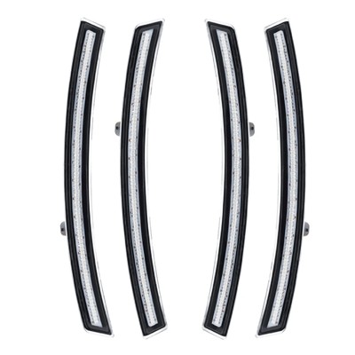 Oracle 2392-019 4 Piece Set of Clear Concept LED Sidemarkers for Corvette C7