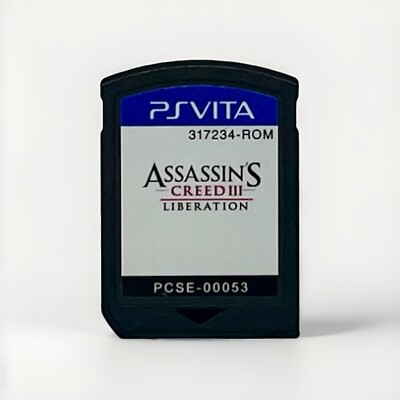 Assassins Creed III 3 Liberation Sony Playstation Vita PS Vita