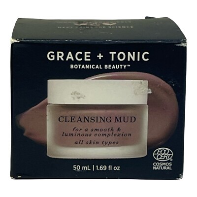 Grace + Tonic Botanical Beauty Cleansing Mud All skin Types 1.69oz