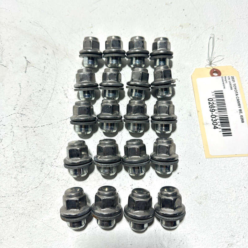 Used Wheel Rim Lug Nut Bolt Bolts Toyota Camry 2018-2024 OEM Set Of 20