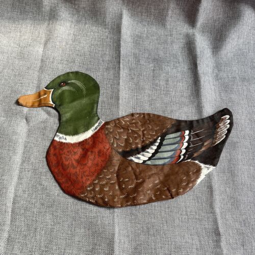 Vintage Mallard Duck For Plush, Door Stop Decoy Or Decorative Pillow Home Decor Vintage Mallard Duck For Plush, Door Stop Decoy Or Decorative Pillow Home Decor