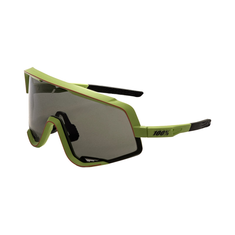 100 Percent Men's Glendale 70mm Soft Tact Neon Yellow Sunglasses