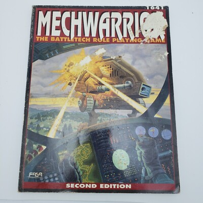 Mechwarrior The Battletech Role-Playing Game 2nd Edition FASA