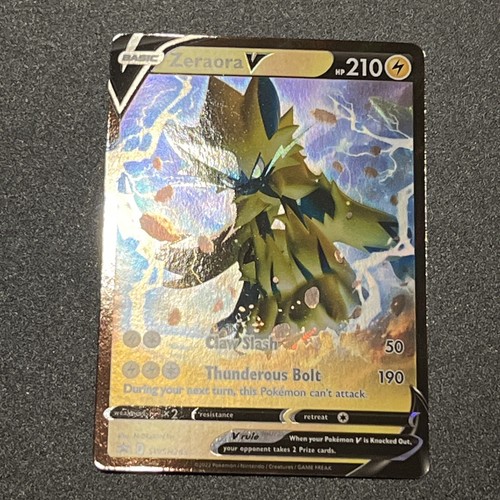 Pokémon TCG Zeraora V SWSH Black Star Promos SWSH263 Holo