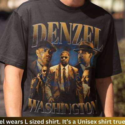 LIMITED DENZEL WASHINGTON Shirt, Homage Denzel Washington, Denzel Washington Fan