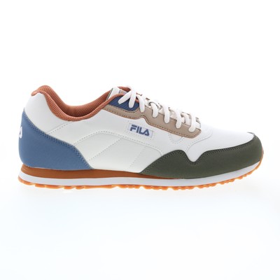 Fila Cress Distress Ares 1RM01997-715 Мужские белые кроссовки для образа жизни 10,5